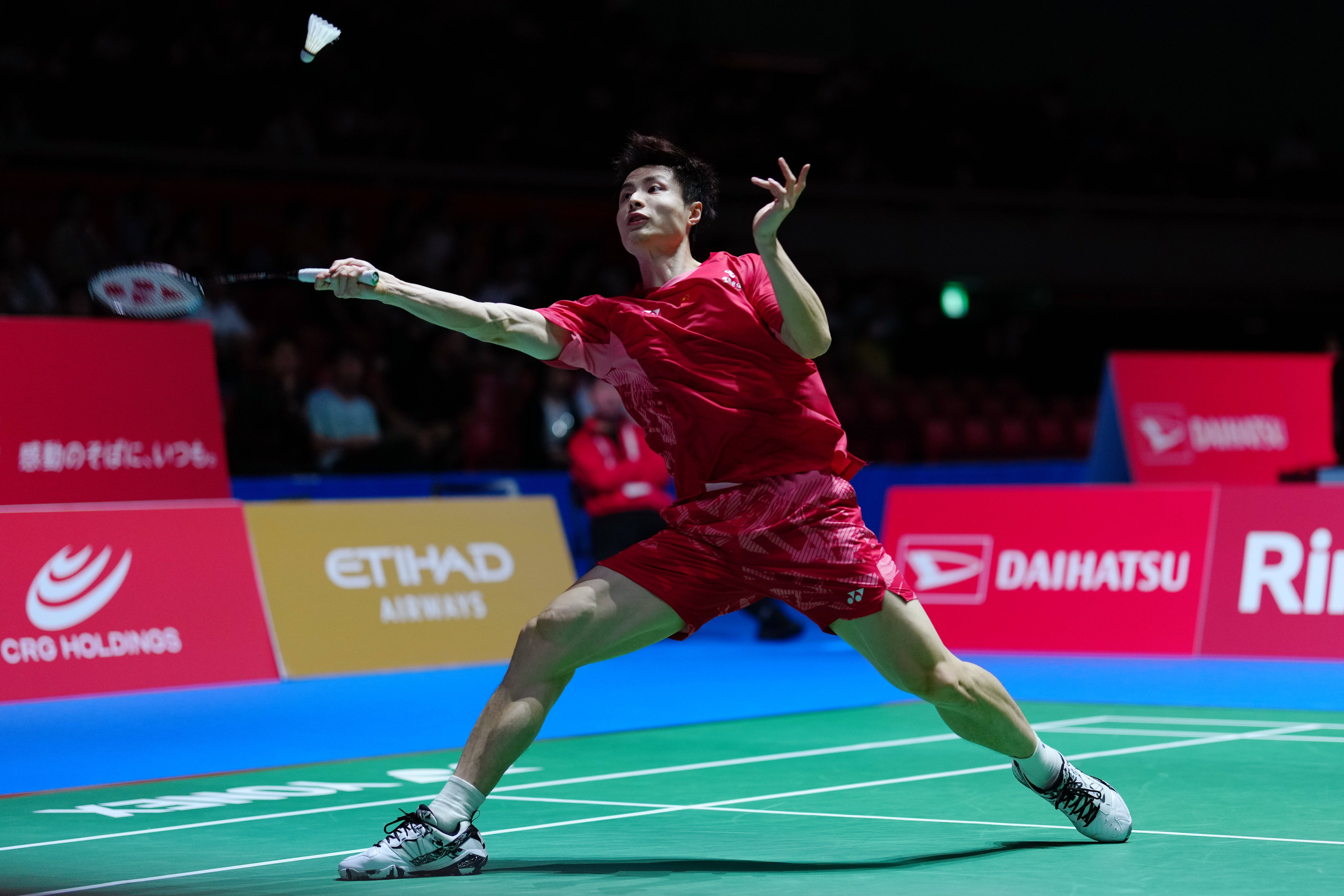 印尼队鏖战日本队,石宇奇点燃赛场 印尼队鏖战日本队,石宇奇点燃赛场